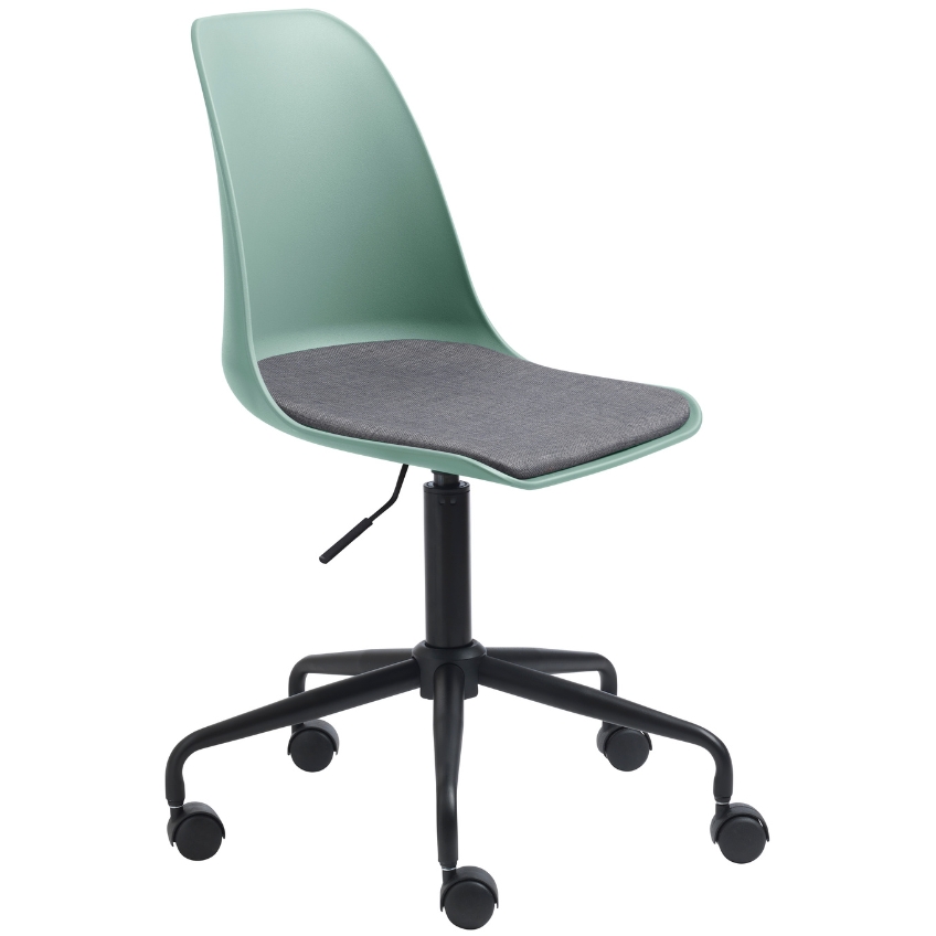 Zelená plastová konferenční židle Unique Furniture Whistler