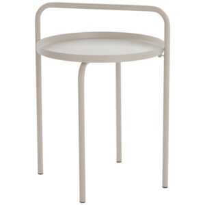 Jotex Šedý kovový odkládací stolek BLEKET 42 cm